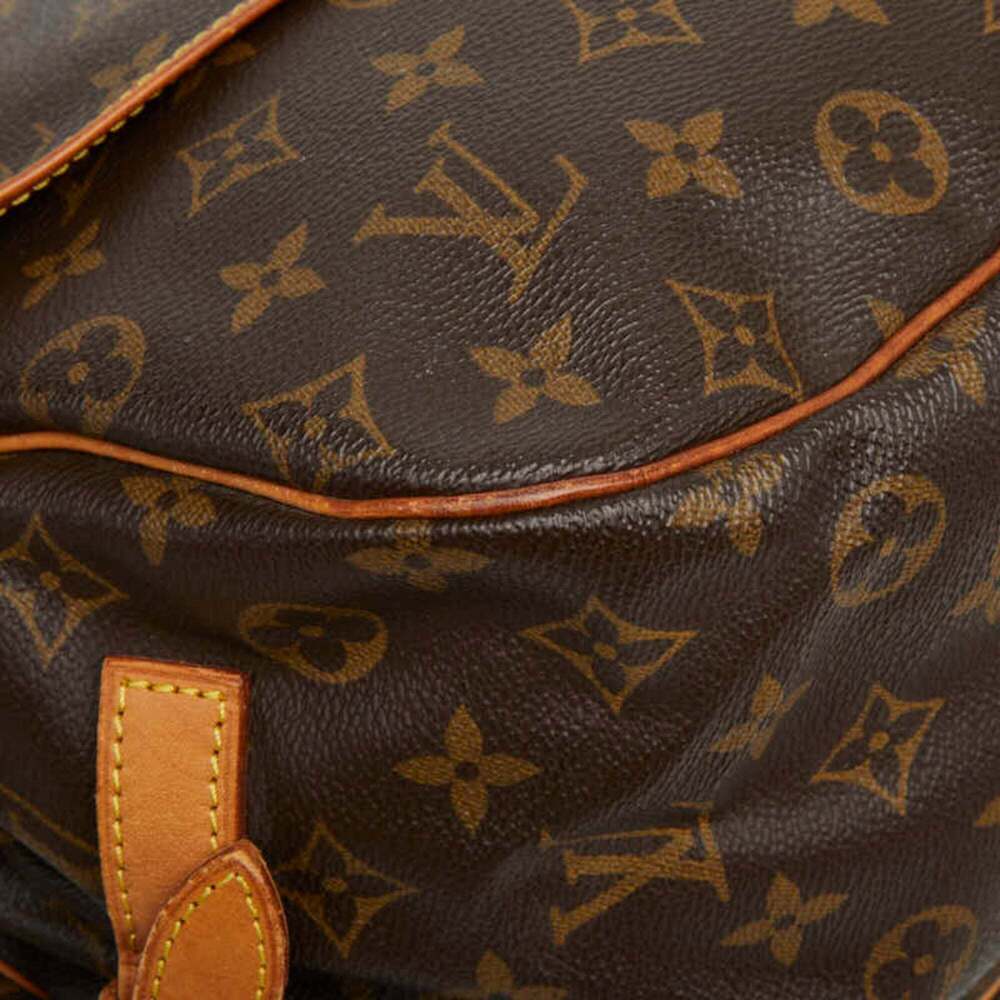 LOUIS VUITTON Brown Monogram Leather Shoulder Bag - Picture 5 of 13
